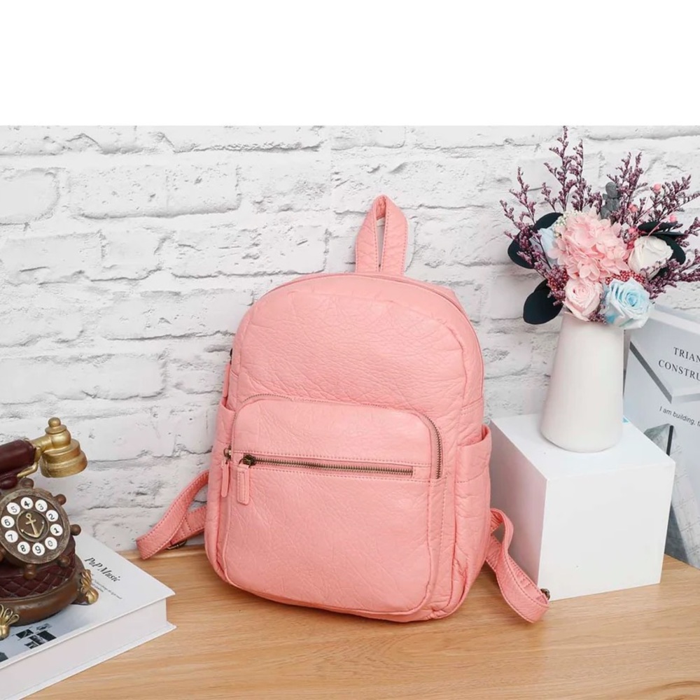 🎒NWT! Rose Pink Backpack - Picture 6 of 10